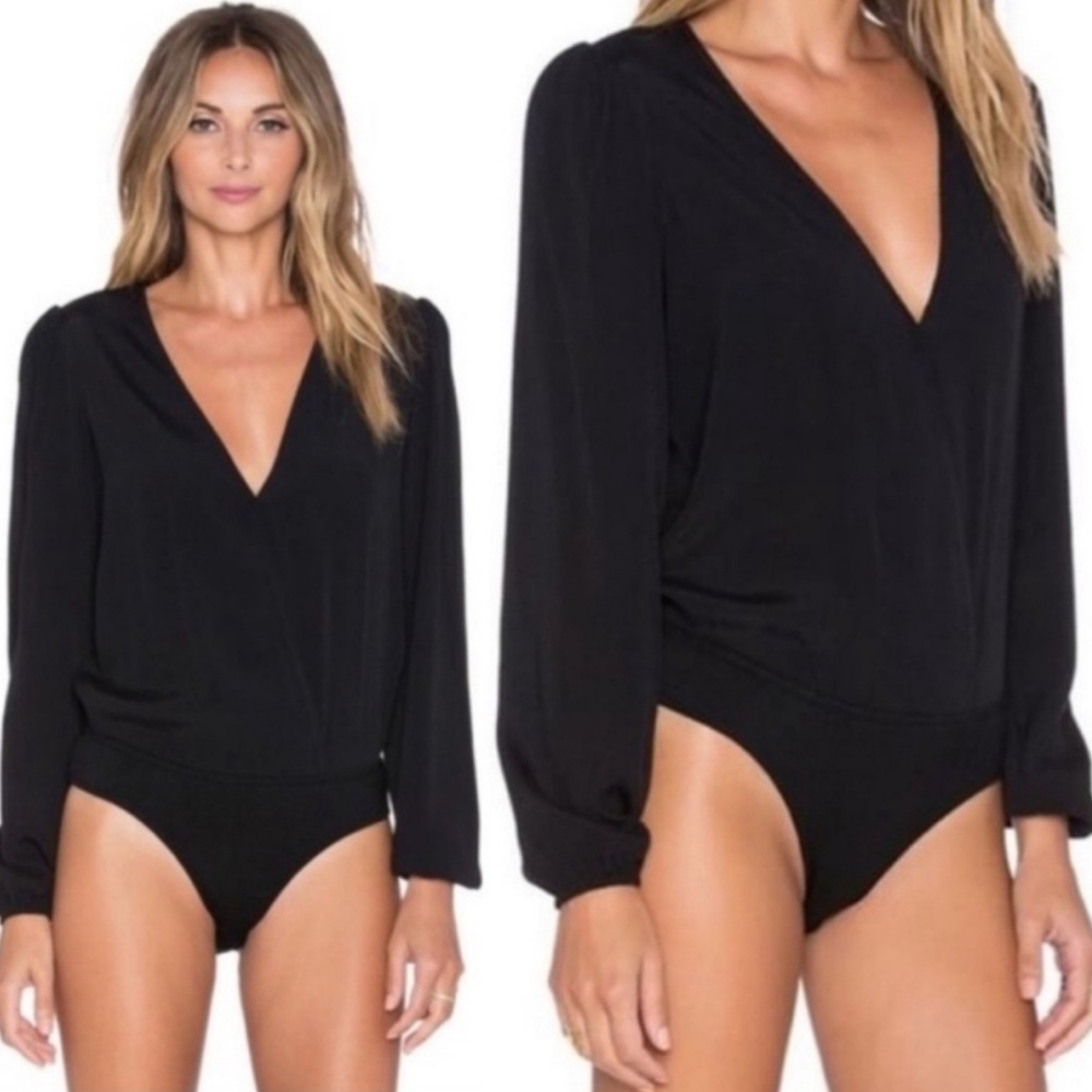 Lovers + Friends Long Sleeve Bodysuit XS